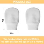 12 Pairs Newborn Baby Mittens Infant Toddler Gloves No Scratch Mittens Gloves for 0-6 Months Baby Boys Girls - Image 3